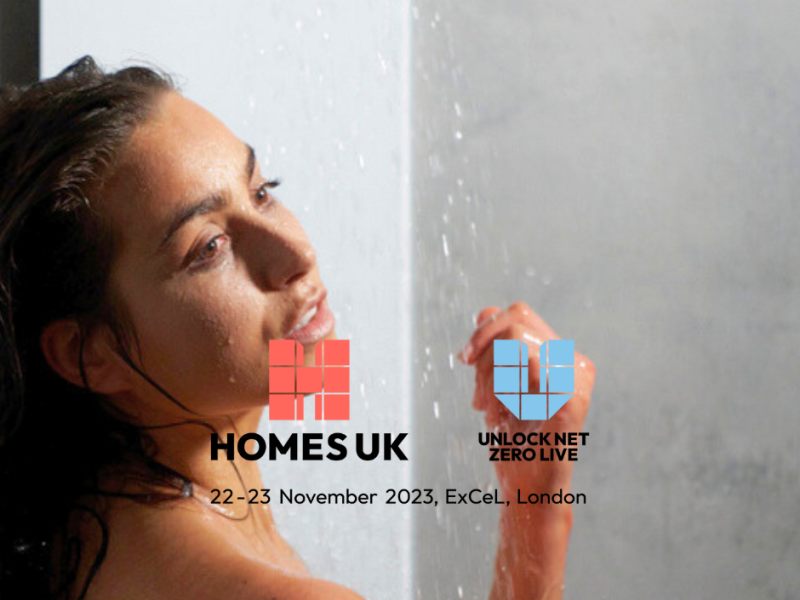 Kelda Showers Exhibiting at Homes UK 2023