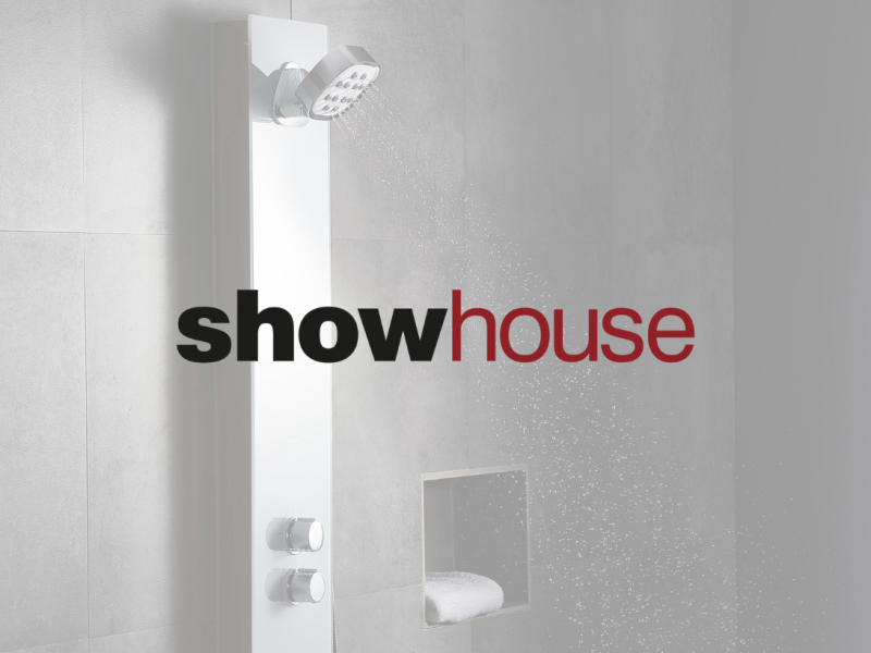 Kelda Showers Featured in Show House Magazine