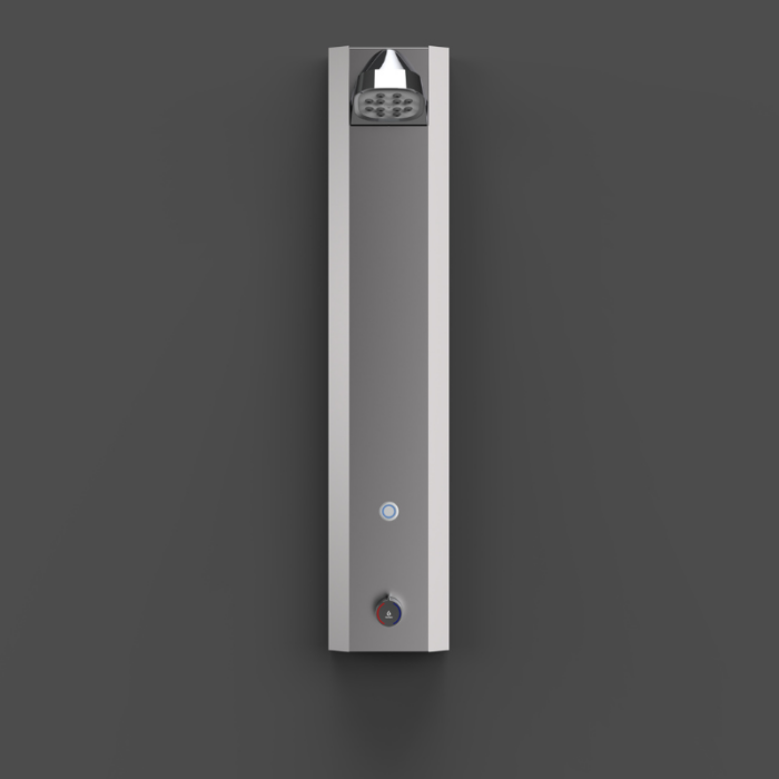 keldas sap and rdsap recognised air-powered sustainable shower commercial