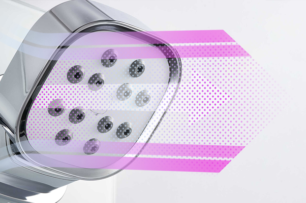 Concealed Kelda air-powered shower, sap rdsap recognised, water saving