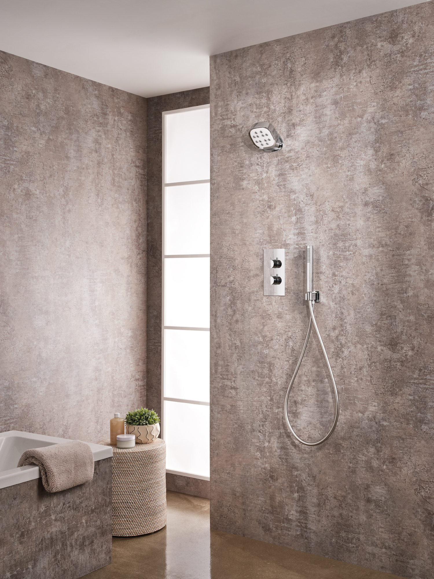 concealed ehandset wand