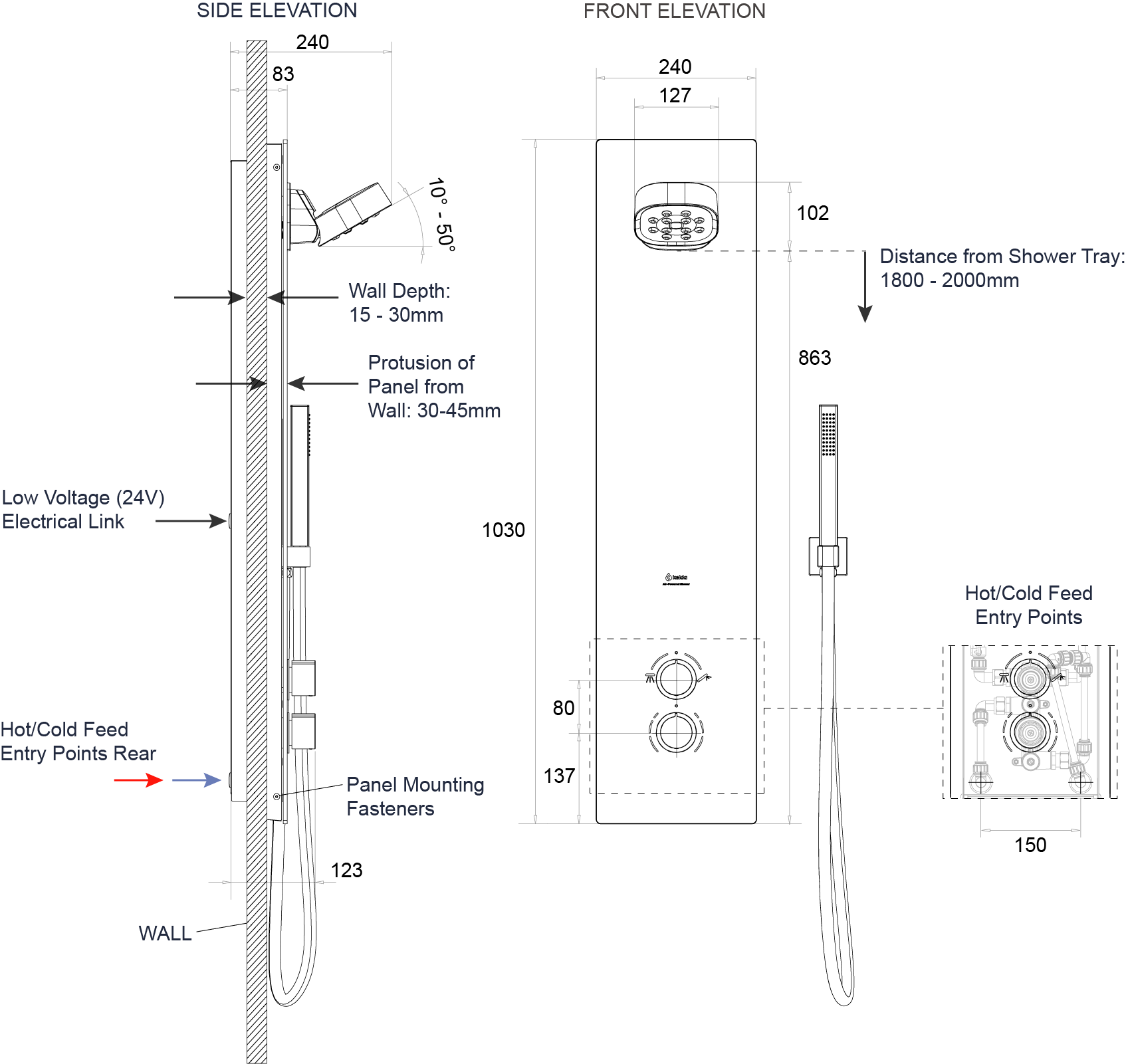 deluxe recessed spec