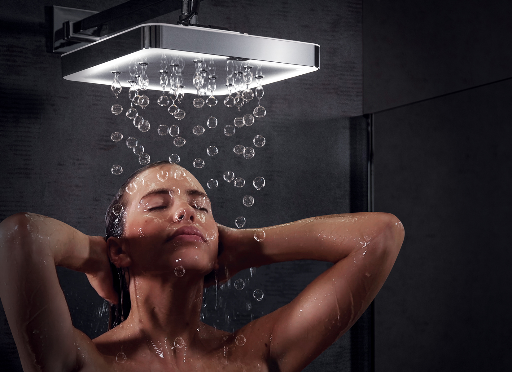 hd bubblespa wall arm