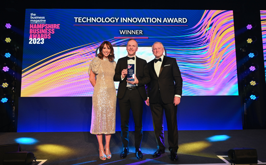 Kelda Showers wins the 2023 Technology Innovation Award