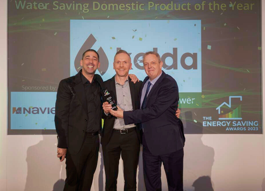Kelda has won Water Saving Domestic Product of the Year at the Energy Saving Awards