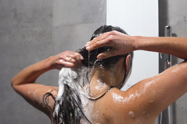 Luxurious showering experience