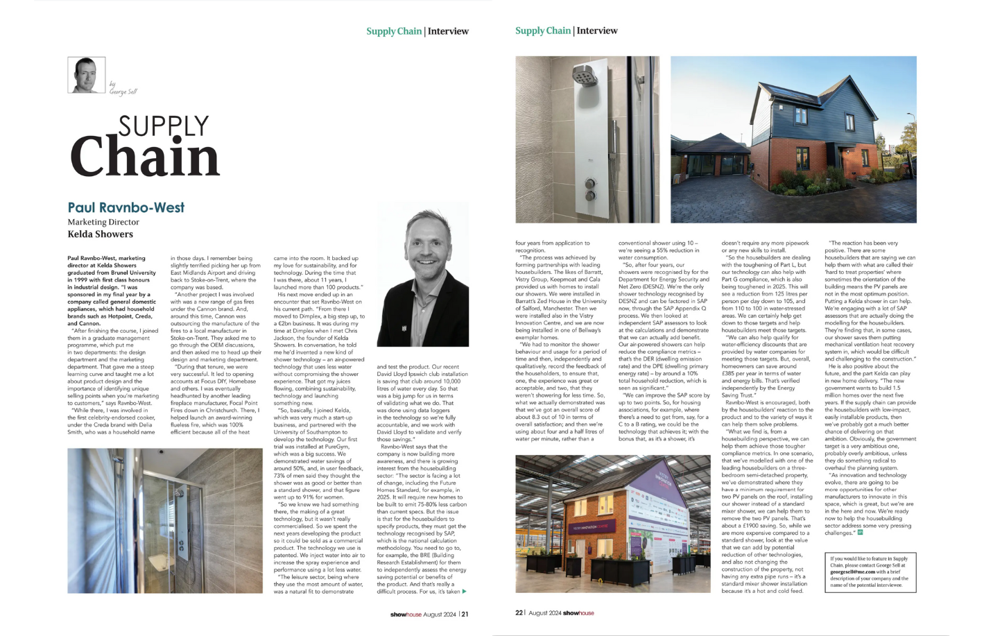 showhouse magazine feature