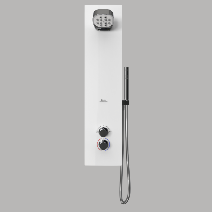 deluxe shower panel with handset product image