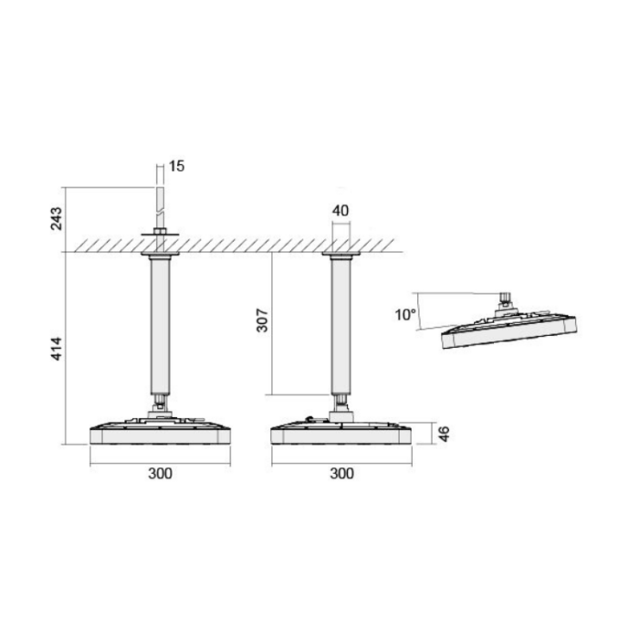 concealed mixer shower